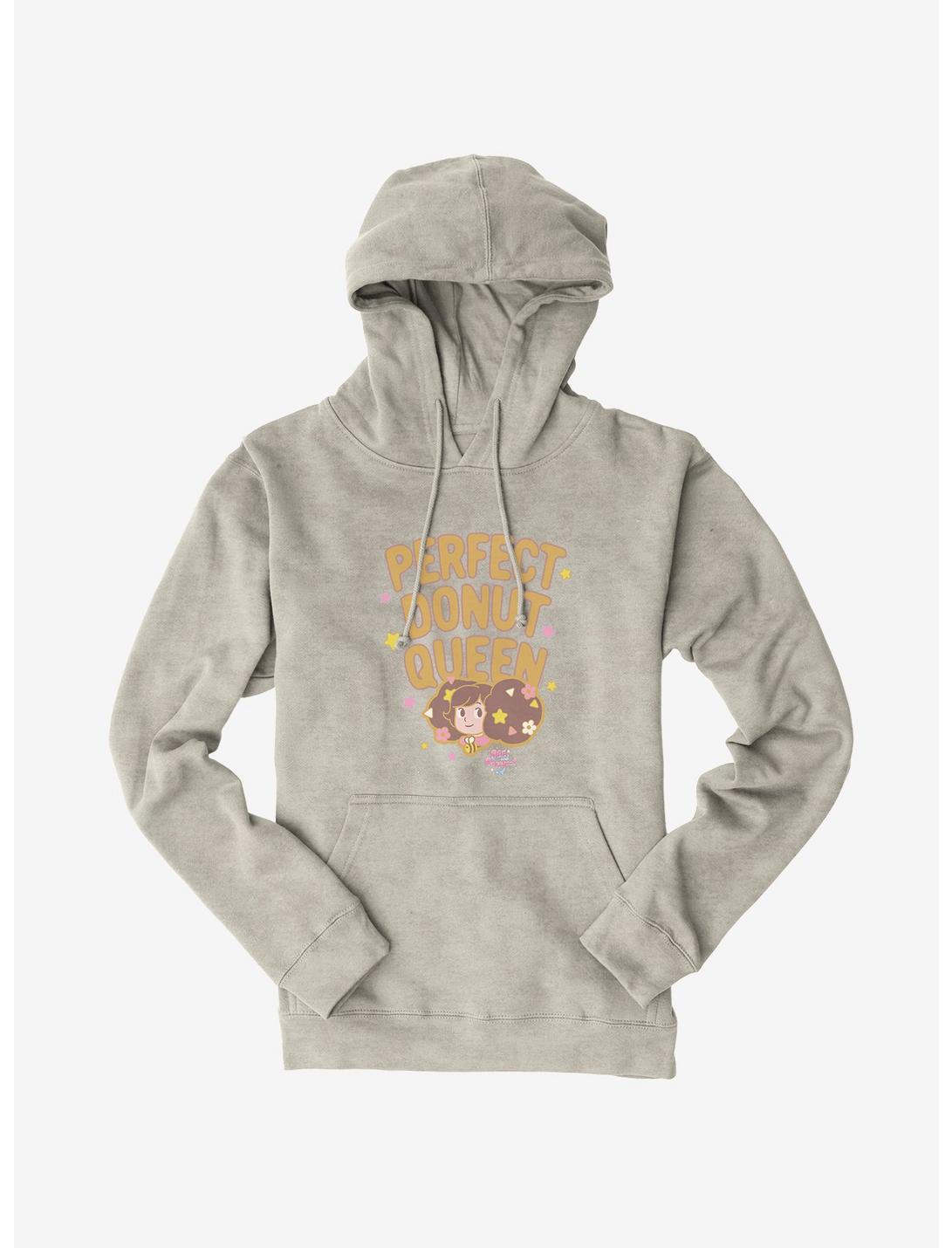 Bee And PuppyCat Perfect Donut Queen Hoodie, OATMEAL HEATHER, hi-res