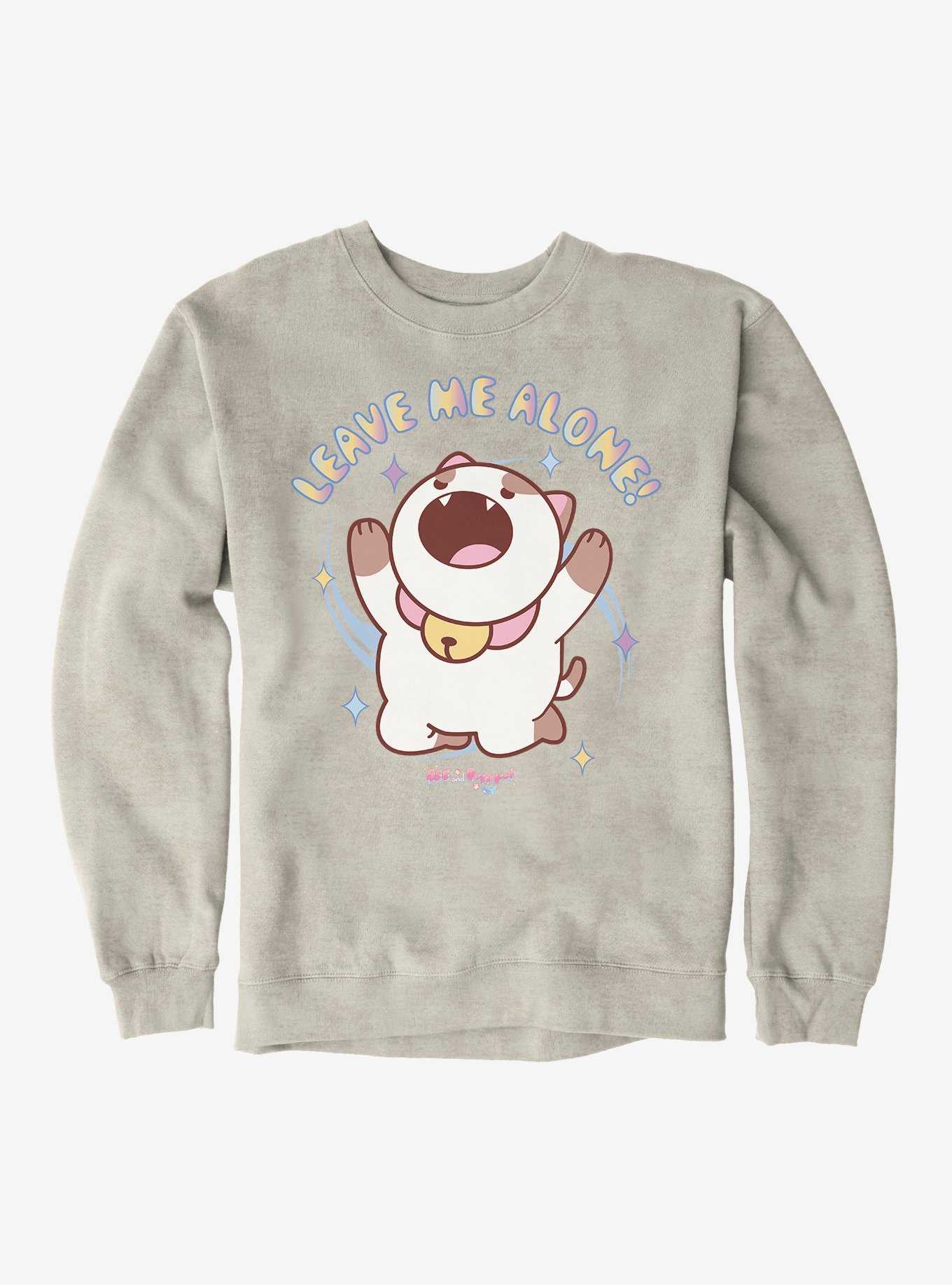 Bee And PuppyCat Leave Me Alone Sweatshirt, , hi-res