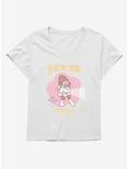 Bee And PuppyCat Power Up Girls T-Shirt Plus Size, WHITE, hi-res