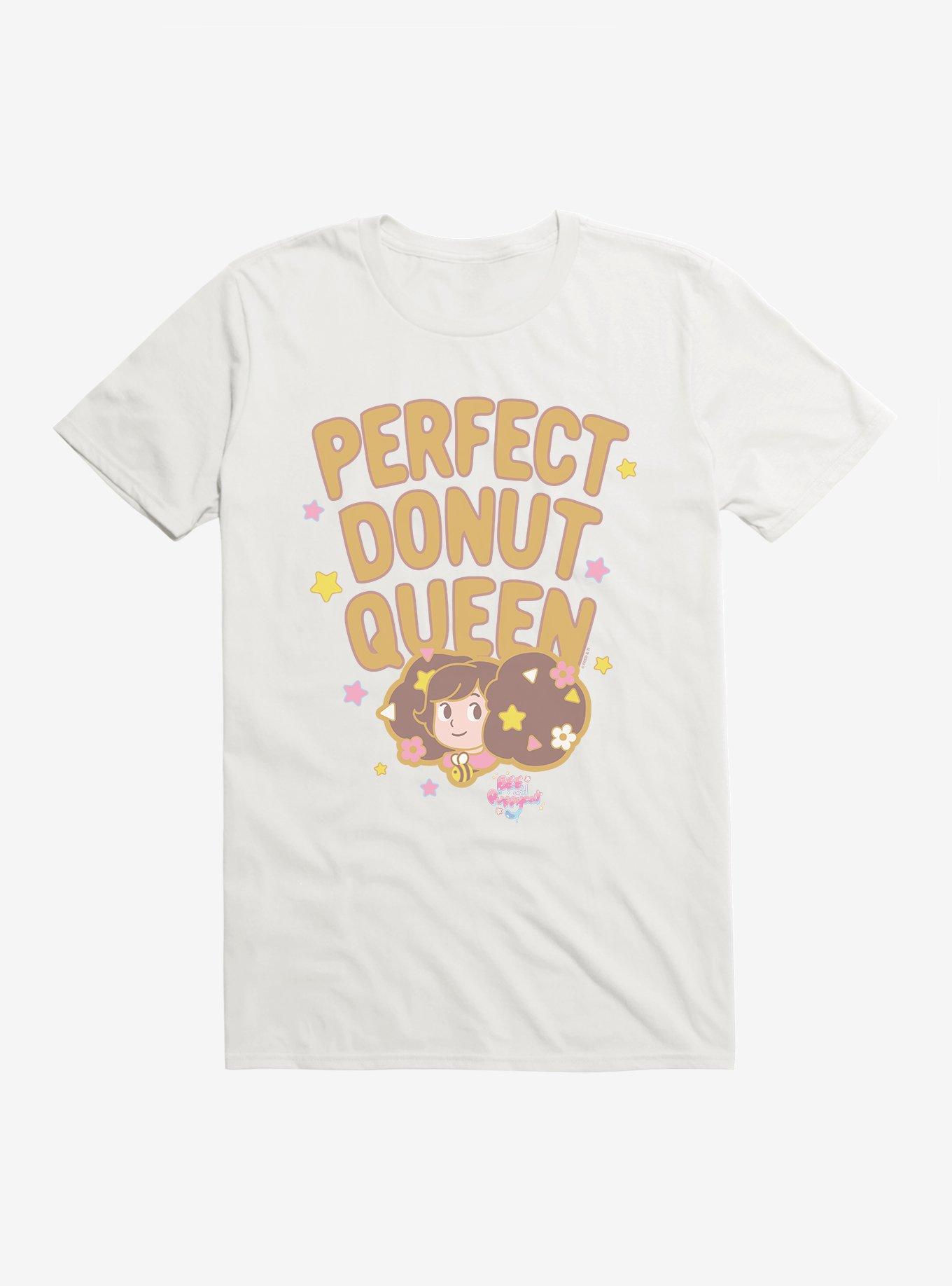 Bee And PuppyCat Perfect Donut Queen T-Shirt, WHITE, hi-res