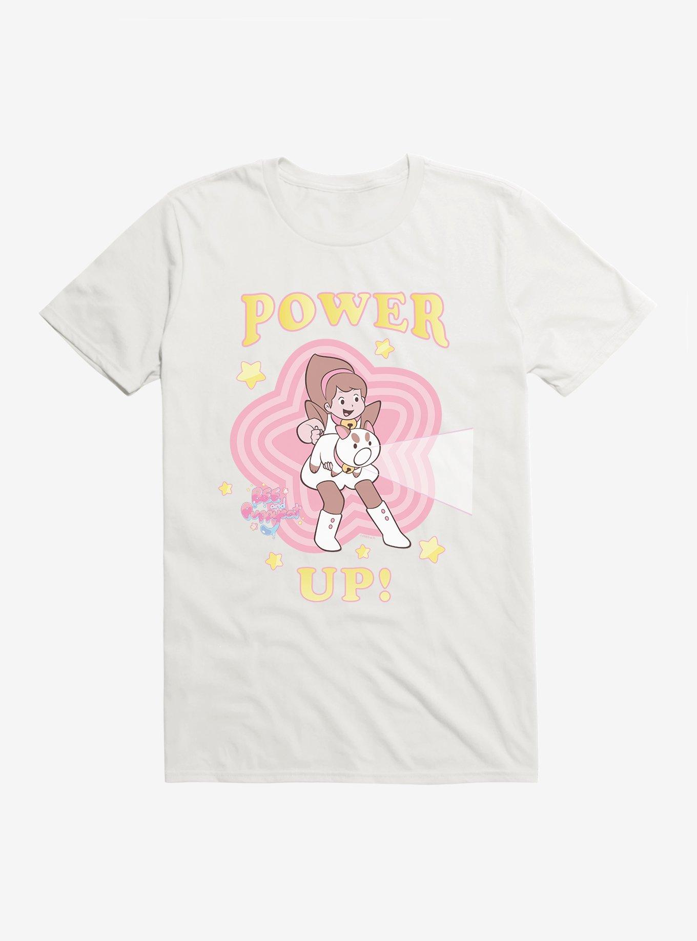 Bee And PuppyCat Power Up T-Shirt - WHITE | Hot Topic