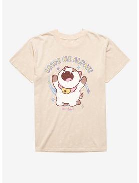 Plus Size Bee And PuppyCat Leave Me Alone Mineral Wash T-Shirt, , hi-res