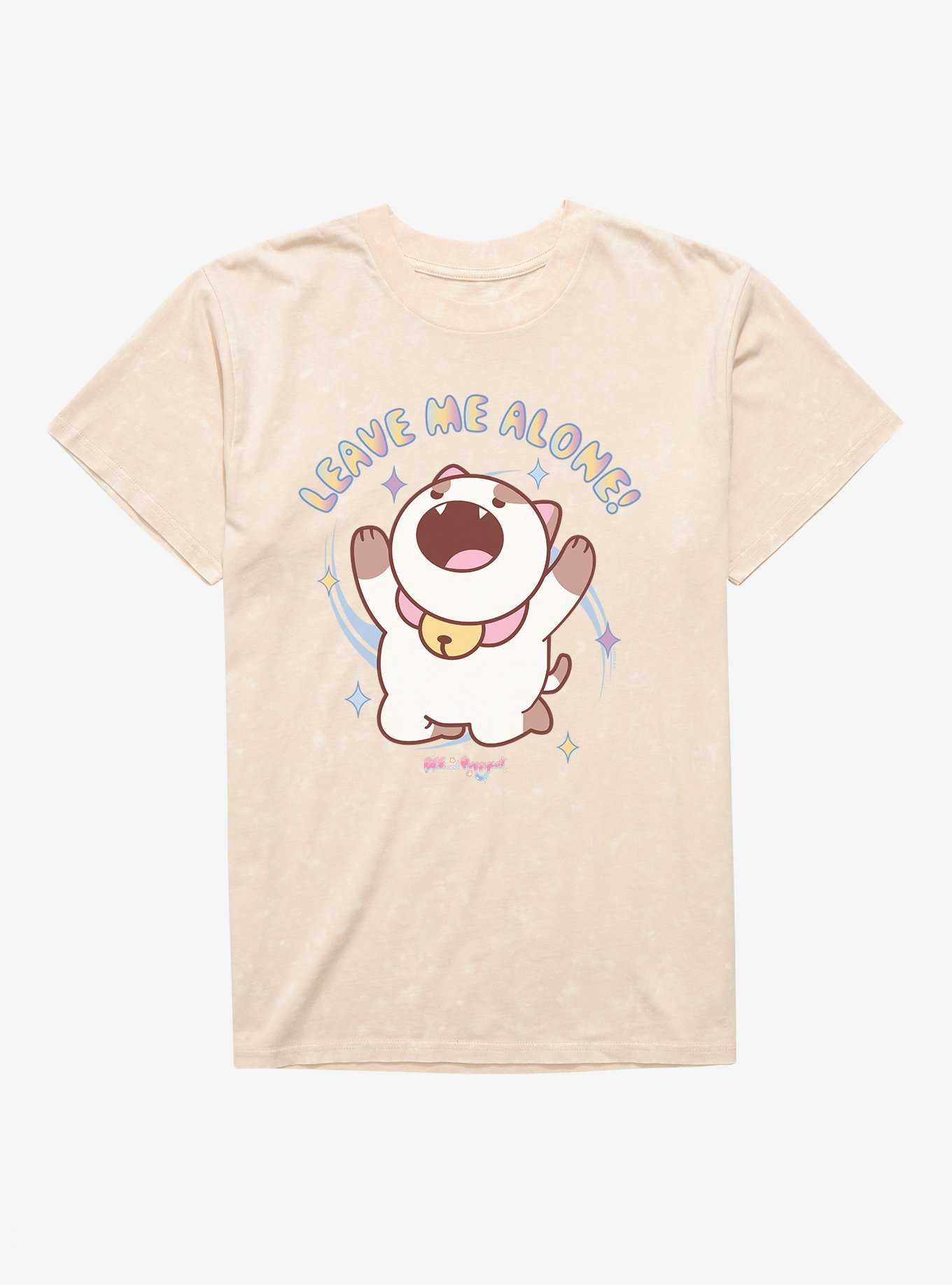 Bee And PuppyCat Leave Me Alone Mineral Wash T-Shirt, , hi-res