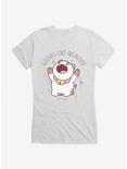 Bee And PuppyCat Leave Me Alone Girls T-Shirt, WHITE, hi-res