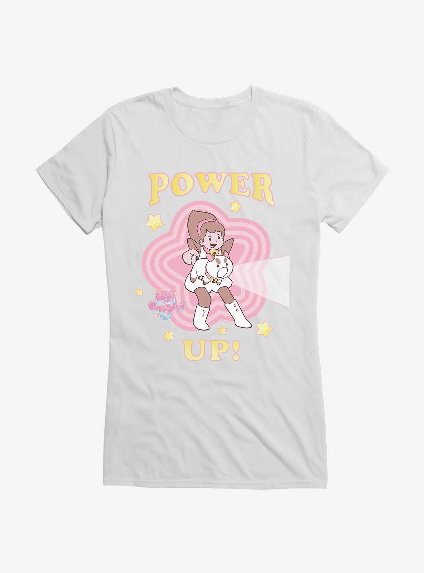 Bee And PuppyCat Power Up Girls T-Shirt, , hi-res