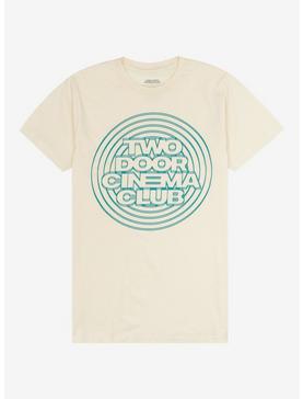 Two Door Cinema Club Circle Logo Boyfriend Fit Girls T-Shirt, , hi-res
