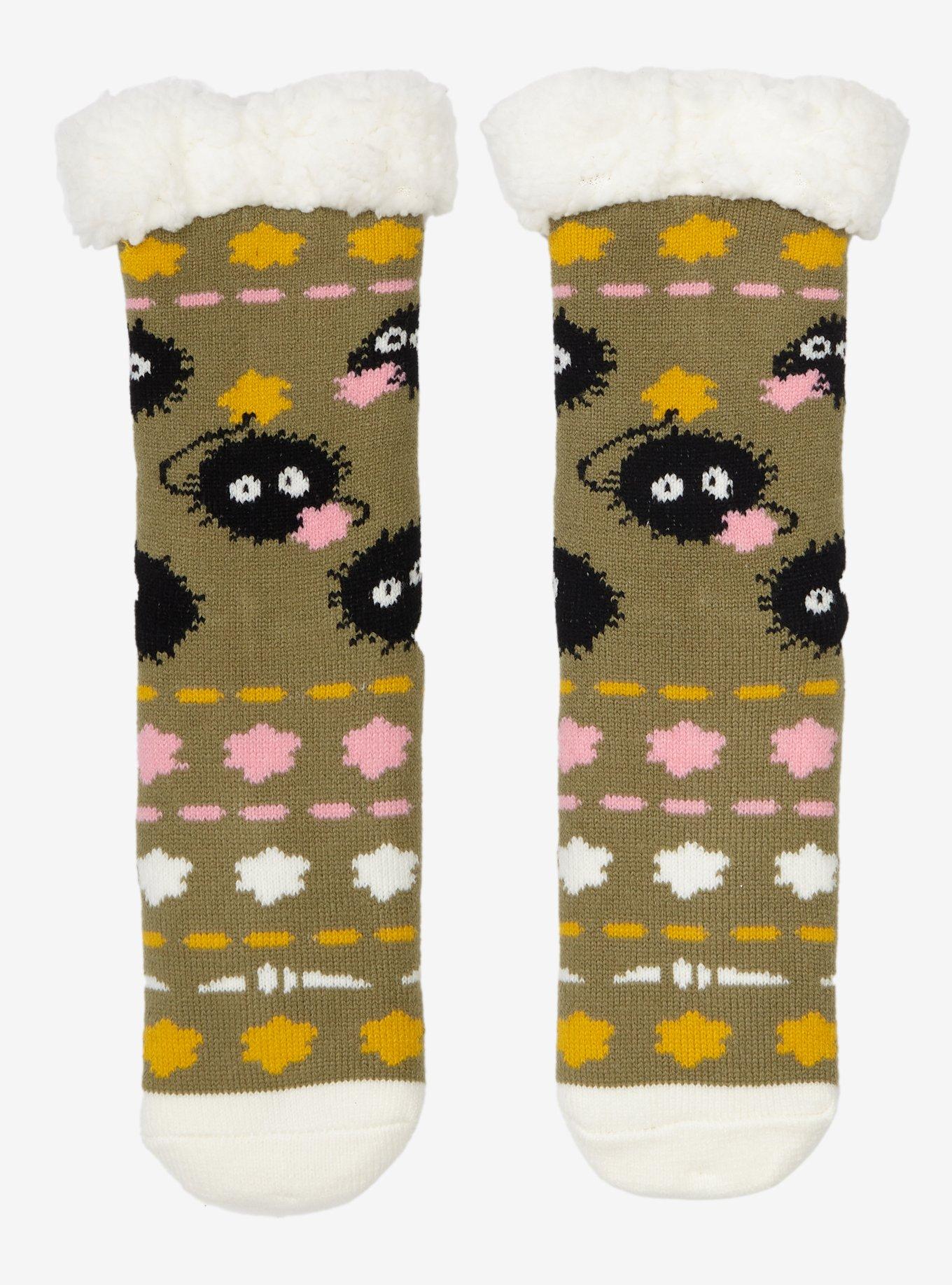 Studio Ghibli Spirited Away Soot Sprites Star Candy Cozy Socks, , hi-res