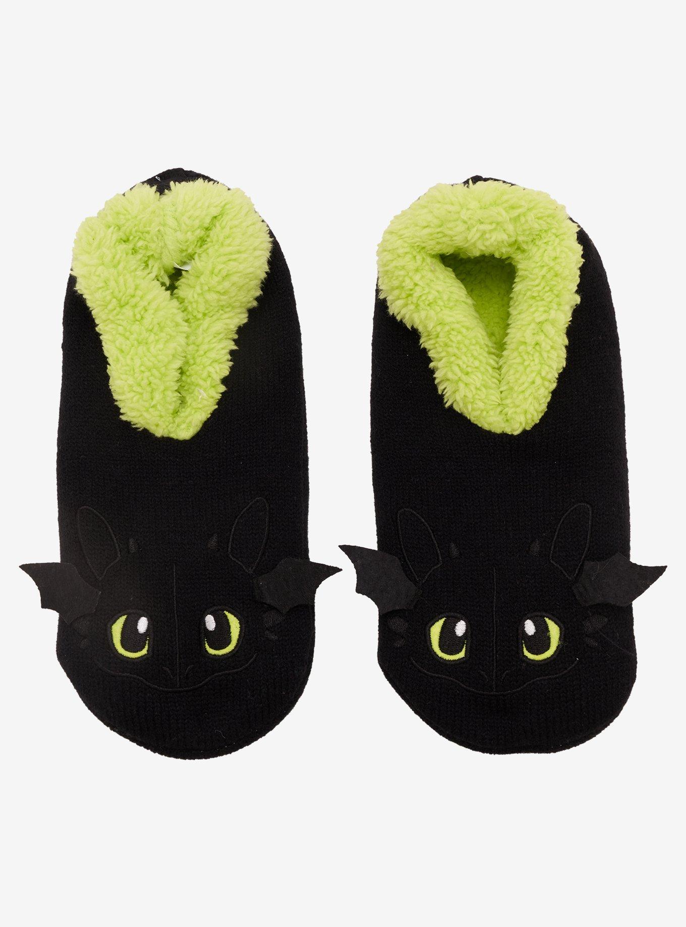 How To Train Your Dragon Toothless Cozy Slipper Socks, , hi-res