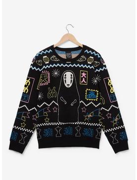 Studio Ghibli Spirited Away No-Face Holiday Sweater - BoxLunch Exclusive, , hi-res