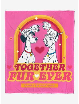 Disney 101 Dalmatians Together Furever Silk Touch Throw Blanket, , hi-res