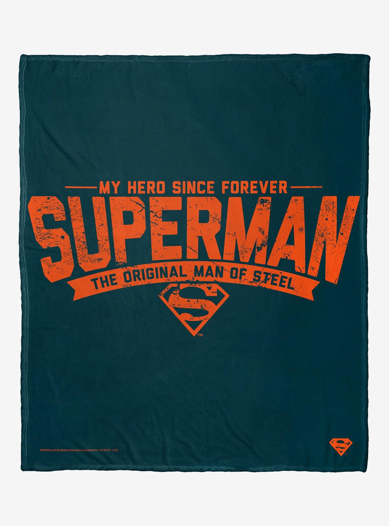 DC Comics Superman Dad Of Steel Throw Blanket, , hi-res