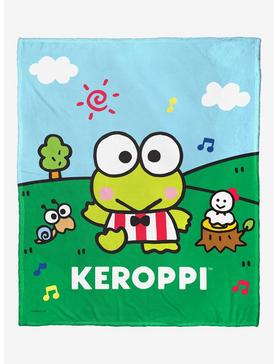 Keroppi Frog And Friends Silk Touch Throw Blanket, , hi-res