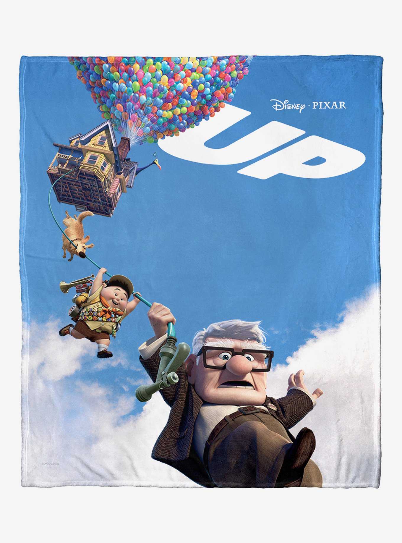 Disney Pixar Up Poster Silk Touch Throw Blanket, , hi-res