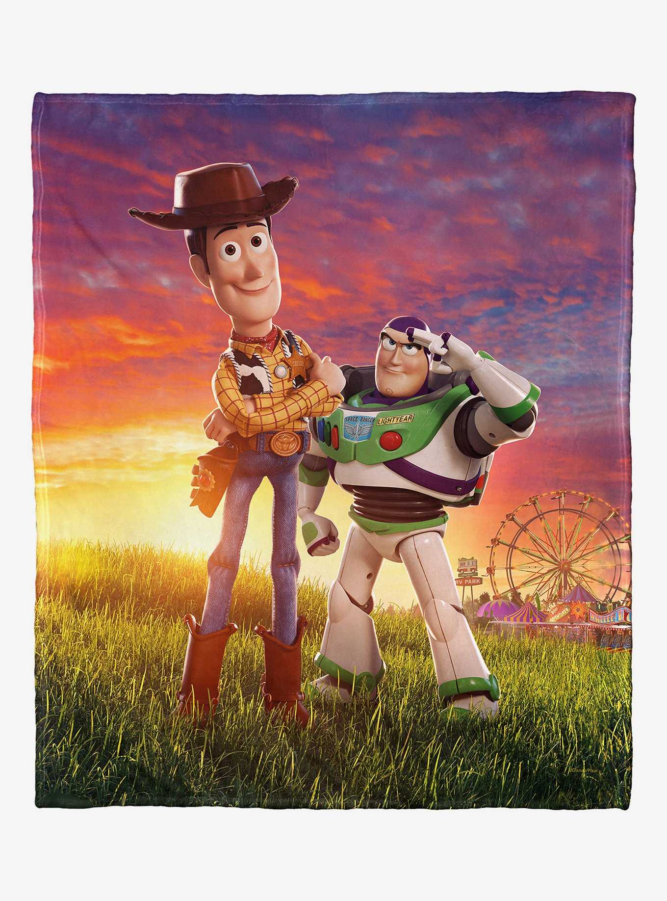 Disney Pixar Toy Story Carnival Pals Throw Blanket, , hi-res