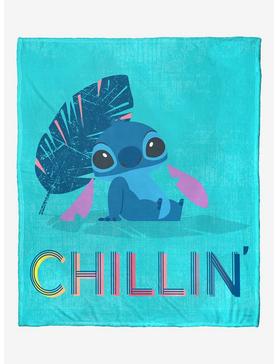 Disney Lilo & Stitch Chillin & Thrillin Silk Touch Throw Blanket, , hi-res