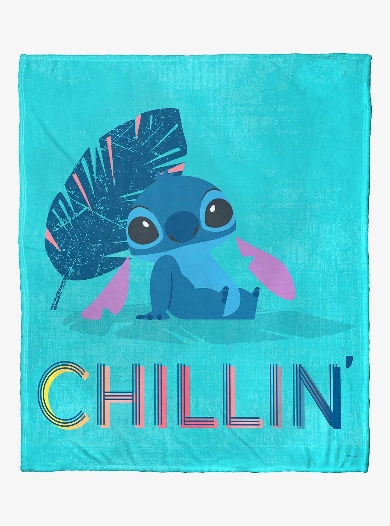 Disney Lilo & Stitch Chillin & Thrillin Throw Blanket, , hi-res