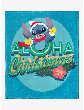 Disney Lilo & Stitch Festive Aloha Silk Touch Throw Blanket, , hi-res