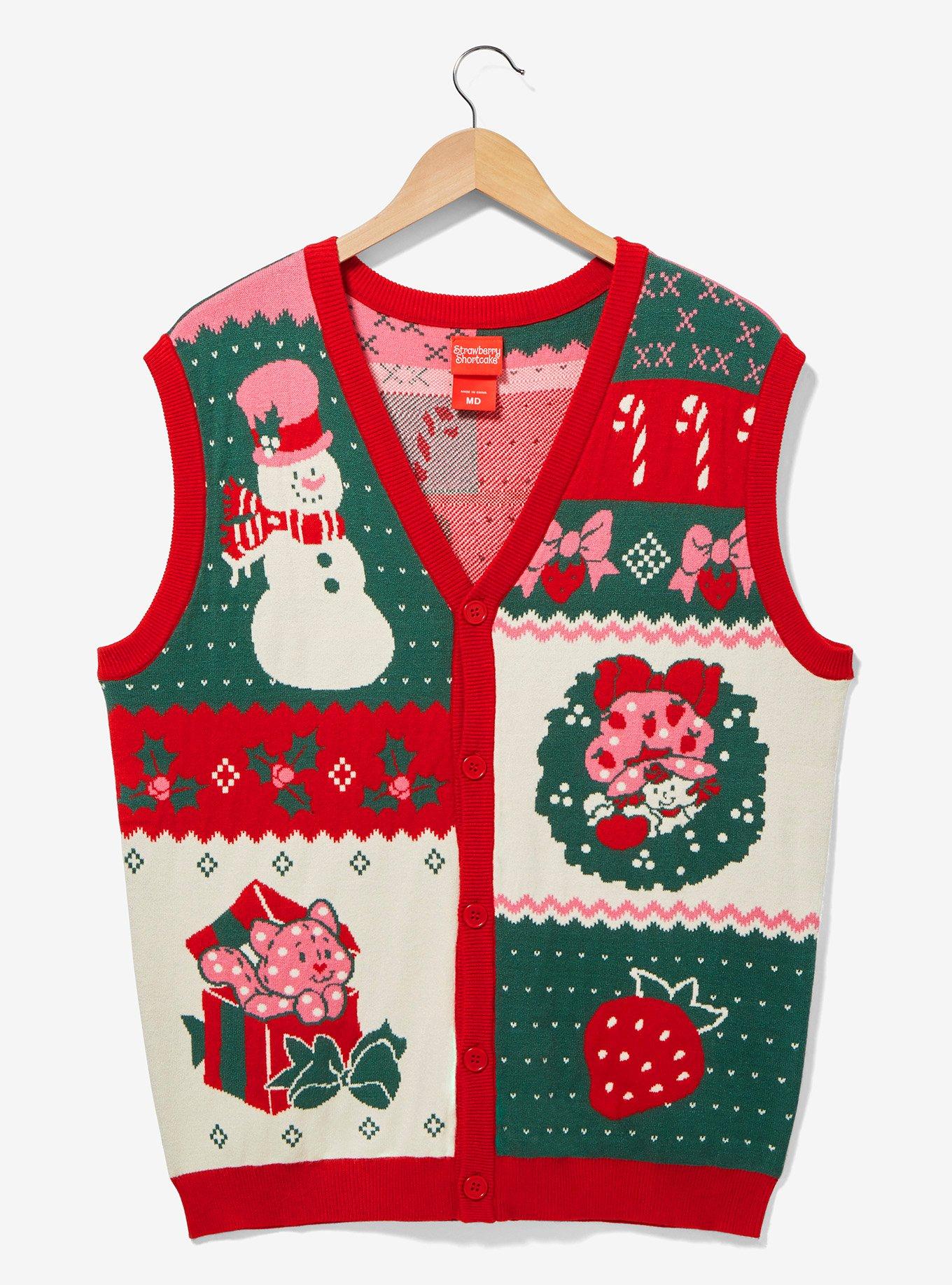 Big and tall hotsell ugly christmas sweater vest