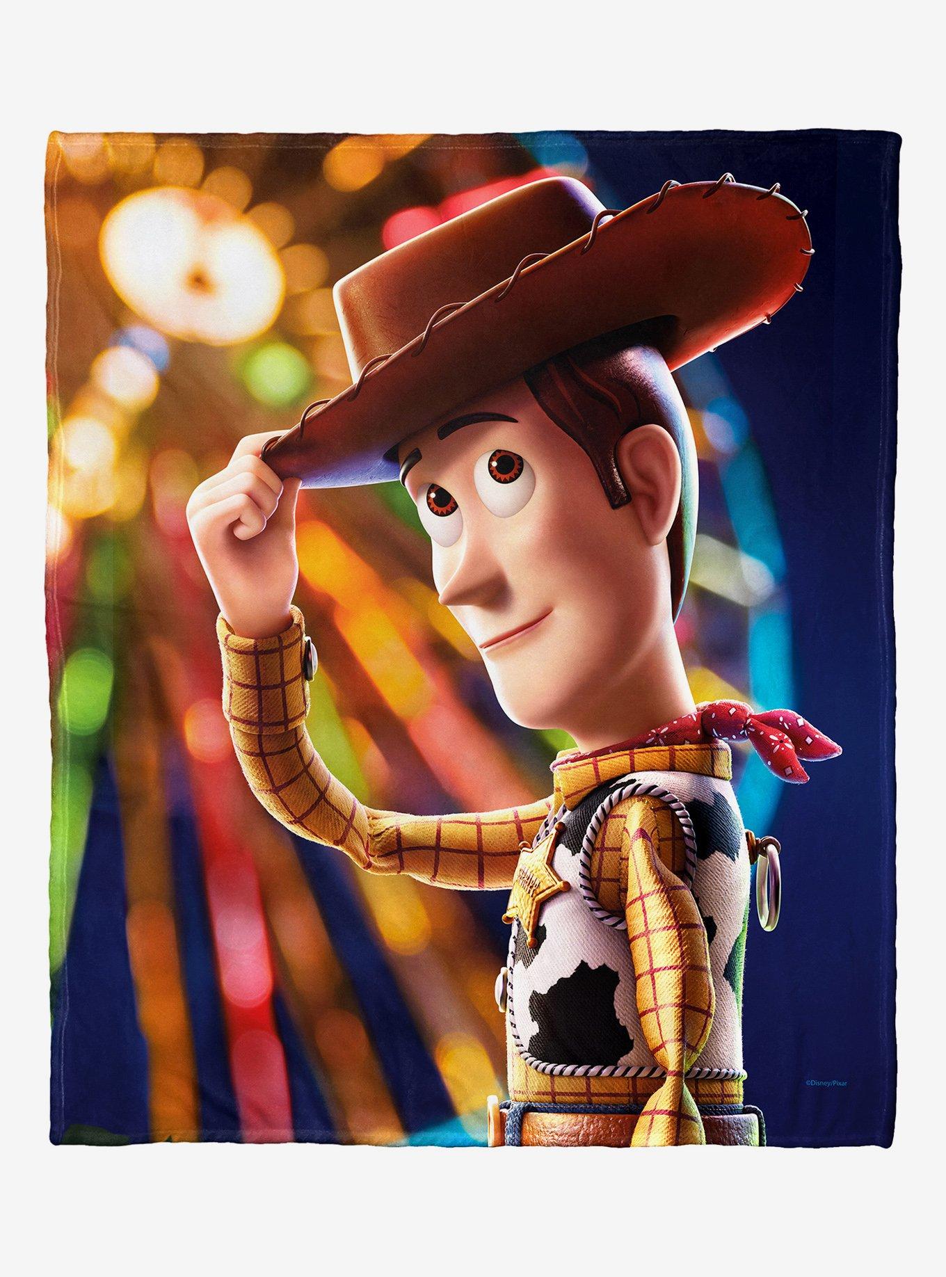Disney Pixar Toy Story Woody Bright Throw Blanket, , hi-res