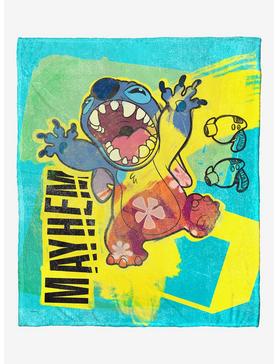 Disney Lilo & Stitch Total Mayhem Throw Blanket, , hi-res