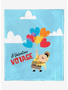 Plus Size Disney Pixar Up Valentine Voyage Silk Touch Throw Blanket, , hi-res
