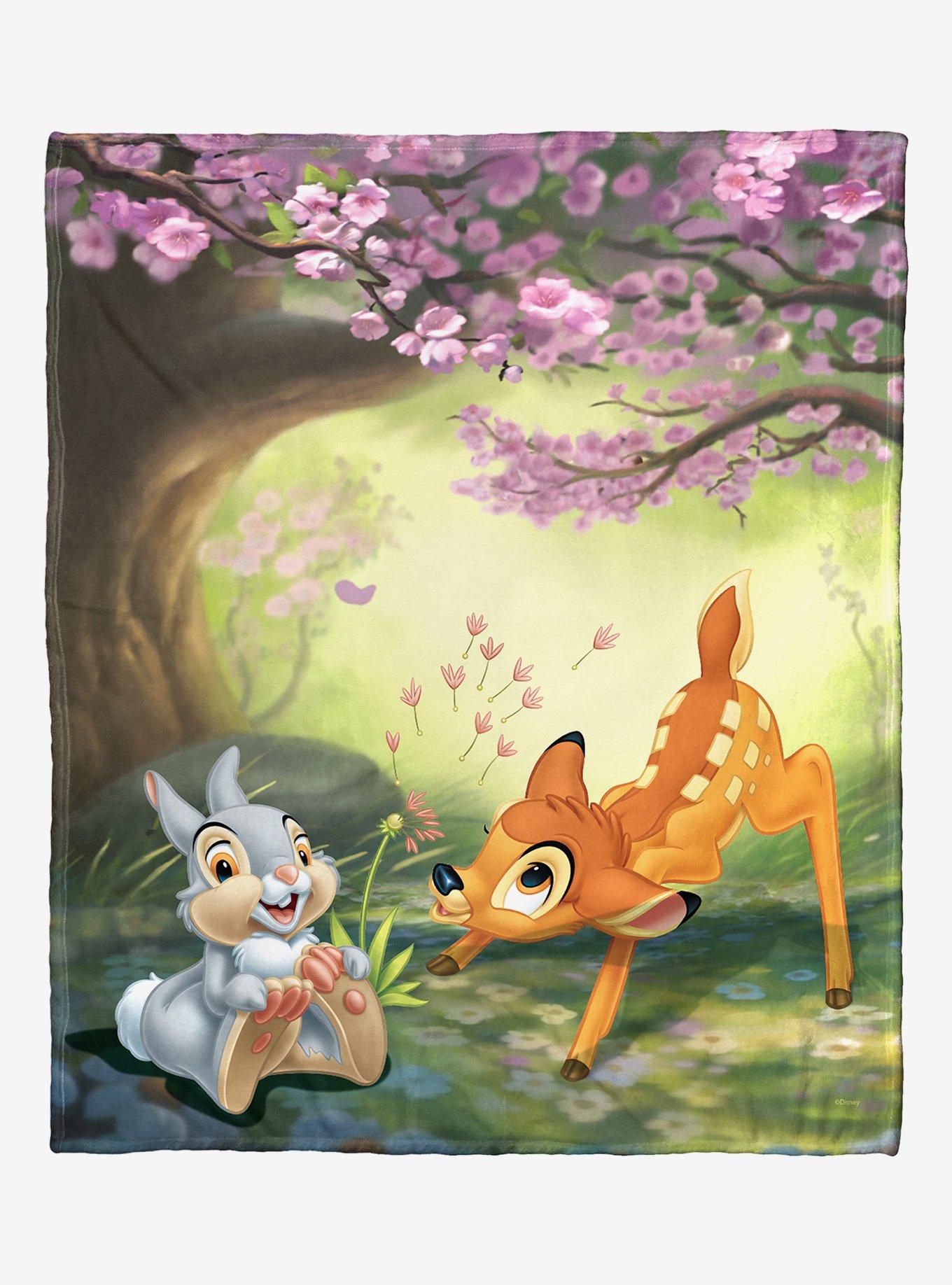 Disney Bambi 80th Celebration Forest Buddies Blanket, , hi-res