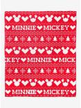 Disney Mickey Mouse Mickey Nordic Throw Blanket, , hi-res