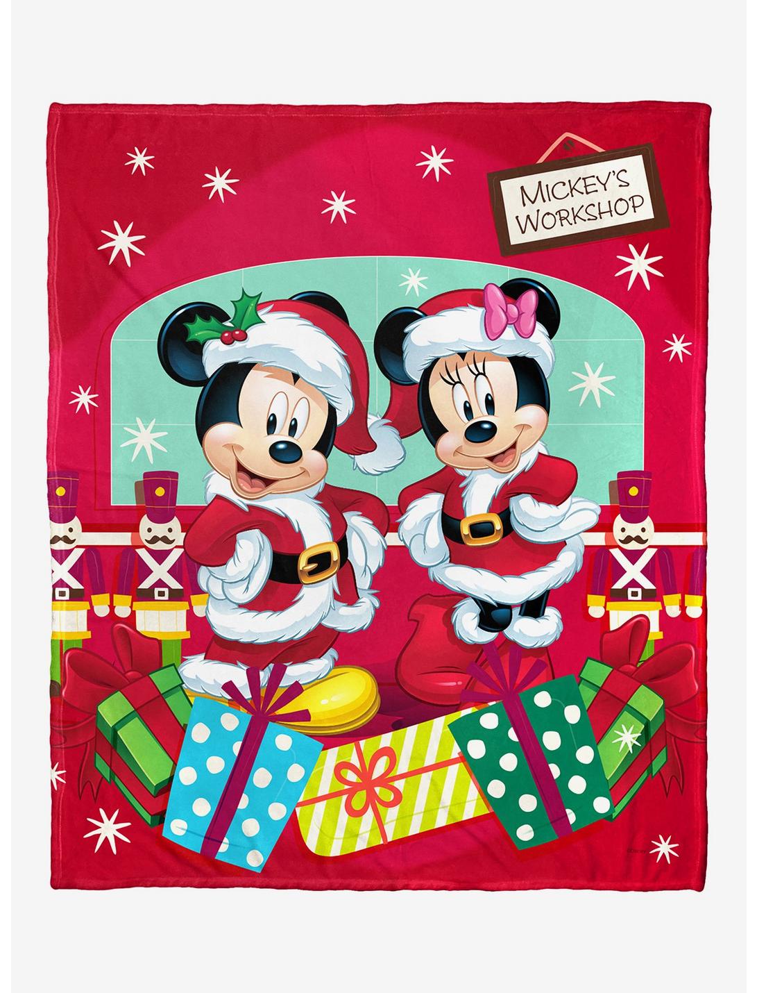 Disney Mickey Mouse Mickey Workshop Throw Blanket, , hi-res
