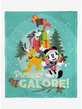 Disney Mickey Mouse Presents Galore Throw Blanket, , hi-res