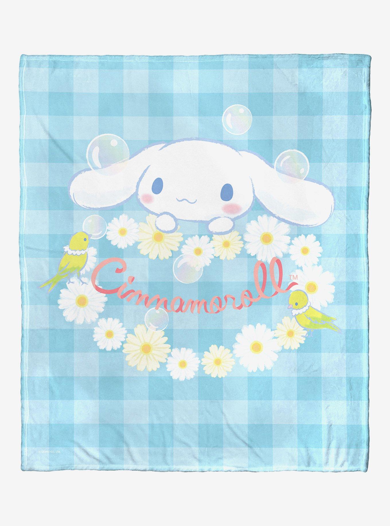 Cinnamoroll Daisy Blues Silk Touch Throw Blanket Hot Topic
