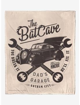 DC Comics Batman The Dad Cave Silk Touch Throw Blanket, , hi-res