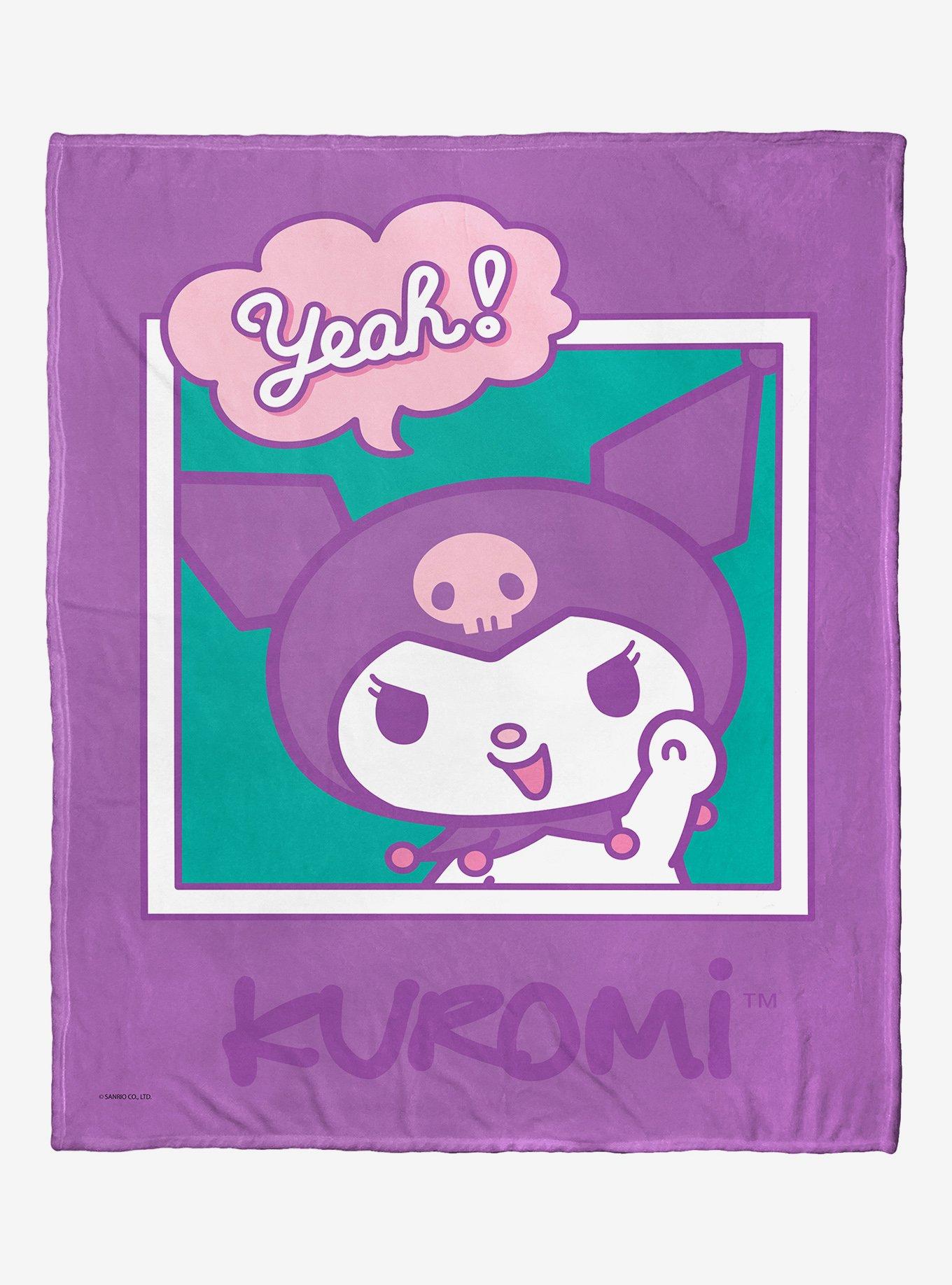 My Melody Yeah Kuromi Silk Touch Throw Blanket Hot Topic