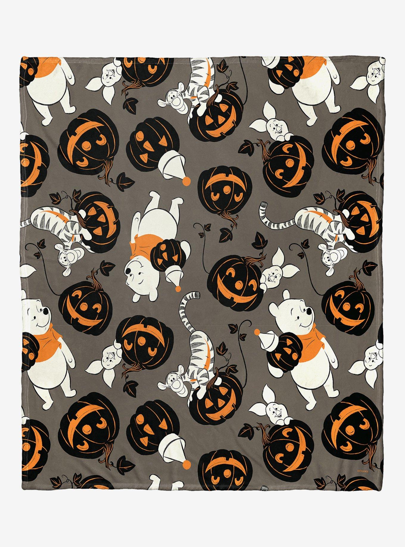 (2) Disney Fall Pumpkin Harvest deals Twin Blankets