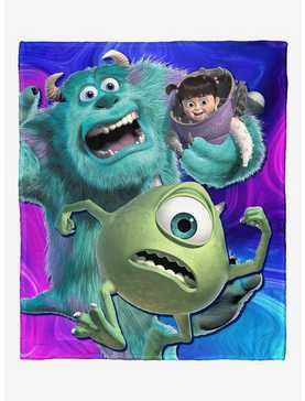 Disney Pixar Monsters Inc. Monster Run Throw Blanket, , hi-res