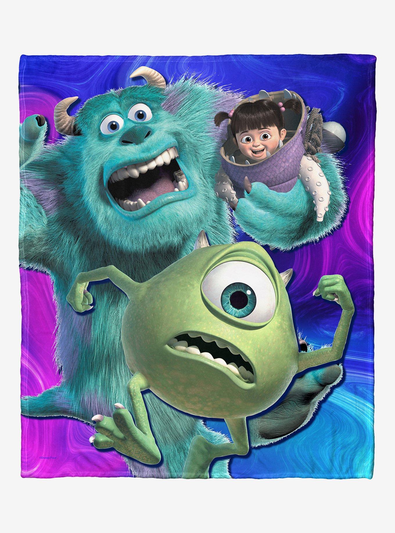 Disney Pixar Monsters Inc. Monster Run Throw Blanket, , hi-res