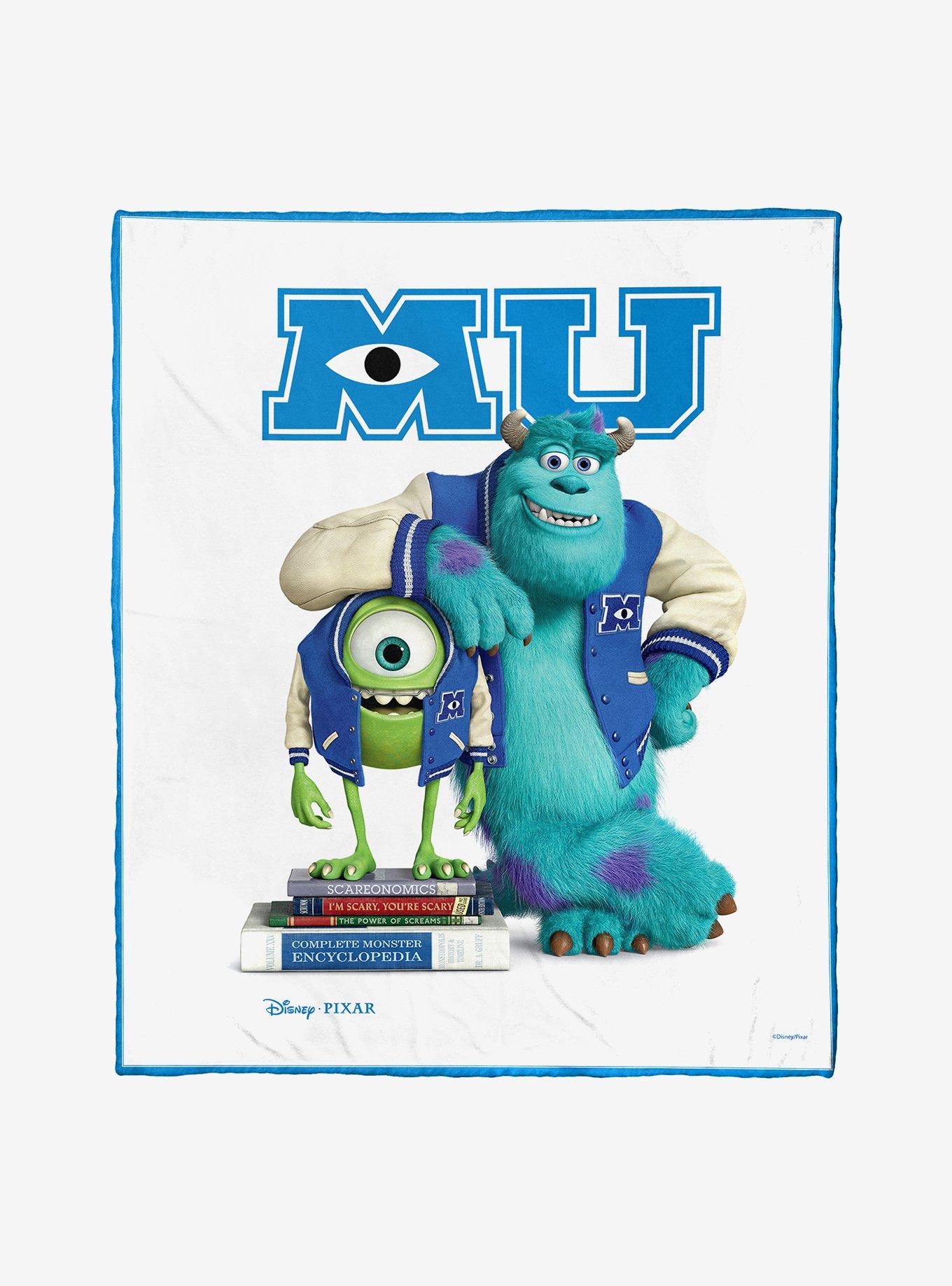 Disney Pixar Monsters Inc. Poster Throw Blanket, , hi-res
