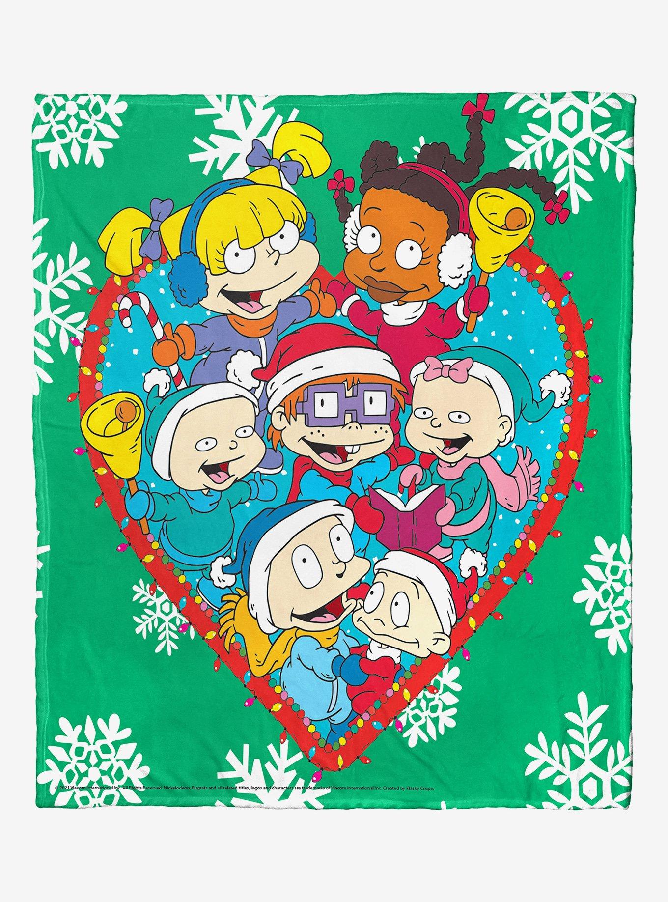 Rugrats Christmas Babies Silk Touch Throw Blanket, , hi-res