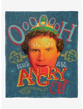 Elf Angry Elf Silk Touch Throw Blanket, , hi-res
