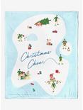 Elf Christmas Cheer Silk Touch Throw Blanket, , hi-res