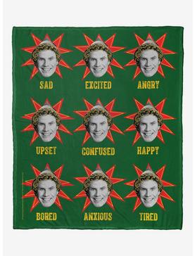 Elf Expressions Silk Touch Throw Blanket, , hi-res