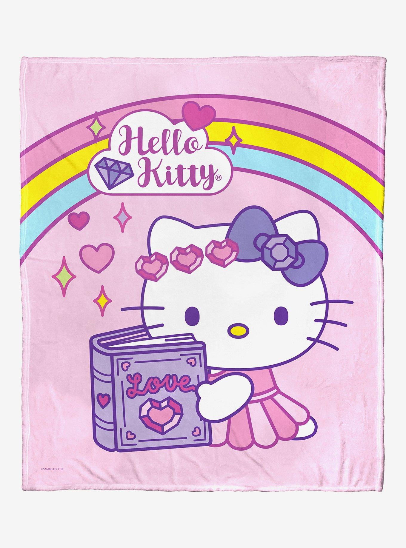 Sanrio Hello Kitty Fairytale Romance Throw Blanket Hot Topic