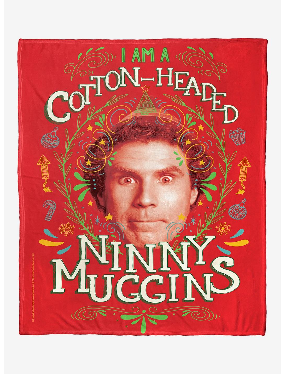Elf Ninny Muggins Silk Touch Throw Blanket, , hi-res