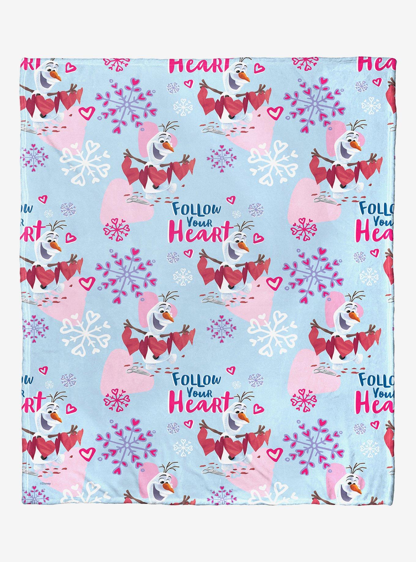 Disney Frozen Follow Your Heart Throw Blanket, , hi-res