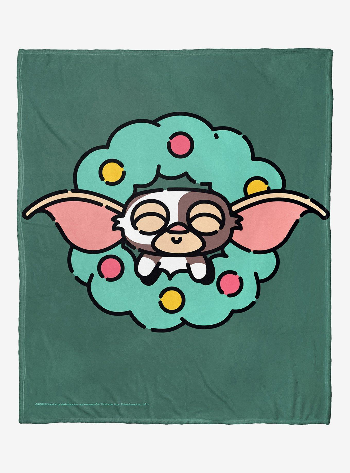 Gremlins Festive Gizmo Silk Touch Throw Blanket, , hi-res