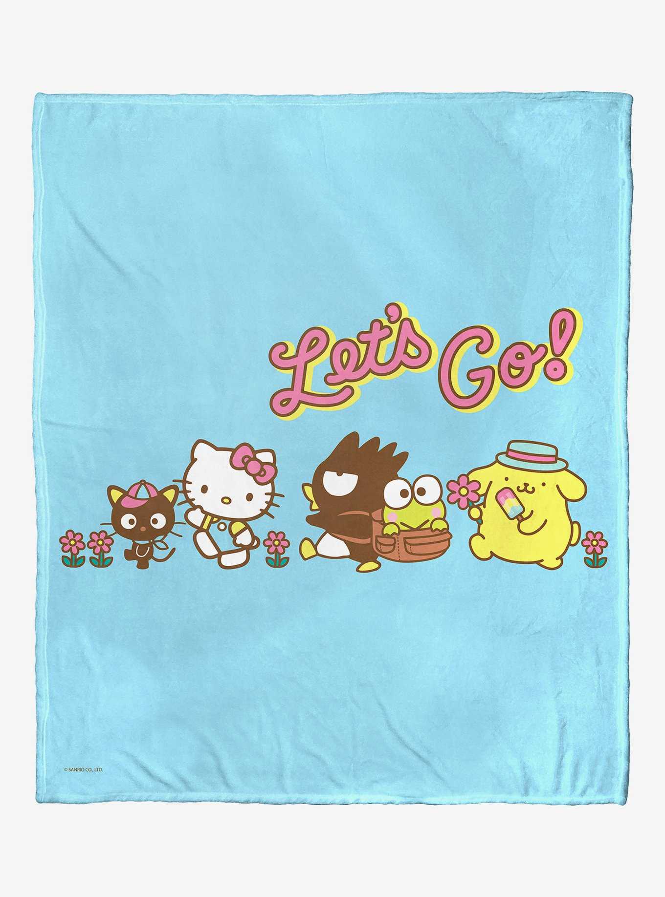 Sanrio Hello Kitty Walk Along Throw Blanket, , hi-res