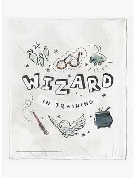 Harry Potter Wizard In Training Throw Blanket, , hi-res