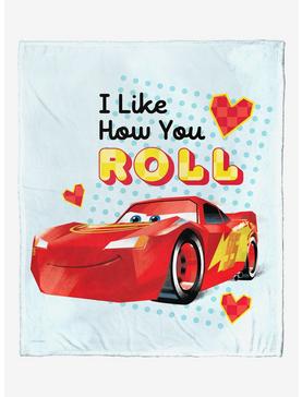 Plus Size Disney Pixar Cars Like How You Roll Silk Touch Throw Blanket, , hi-res