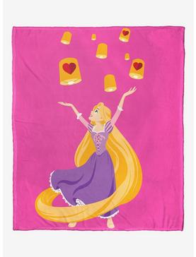 Disney Princesses Floating Valentines Silk Touch Throw Blanket, , hi-res