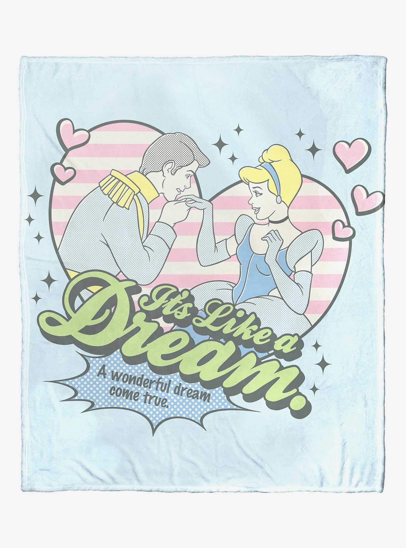 Disney Princesses Like A Dream Come True Throw Blanket, , hi-res