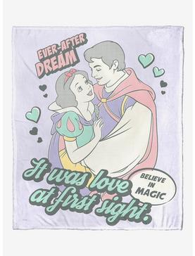 Disney Princesses Love At First Sight Silk Touch Throw Blanket, , hi-res